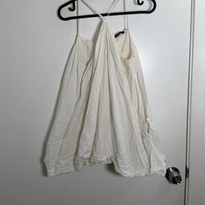 Zara Cream Mini Dress